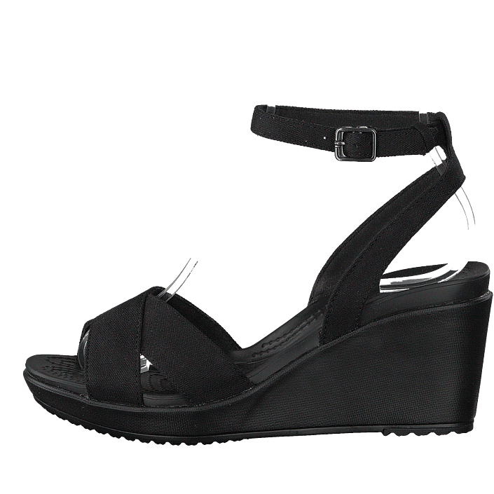 crocs leigh ii ankle strap wedge
