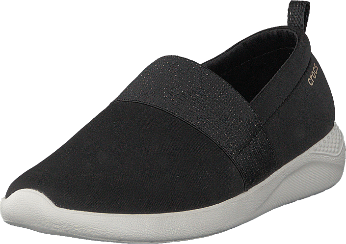 Crocs - Literide Slipon W Black/rose Gold/white