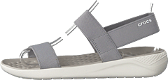 Crocs - Literide Sandal W Light Grey/white