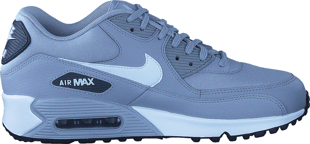 Wmns Air Max 90 Grey/white-dark Grey-black