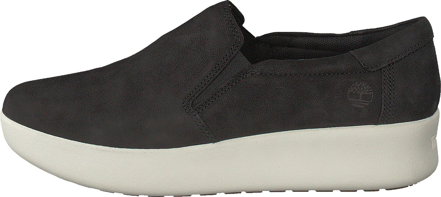 Berlin Park Slip-on Jet Black, Female, Shoes, Trainers, slip-on, Black, UK 5,5