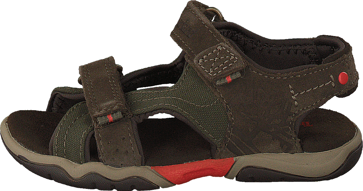 Park Hopper L/f 2-strap Sandal Canteen Suede