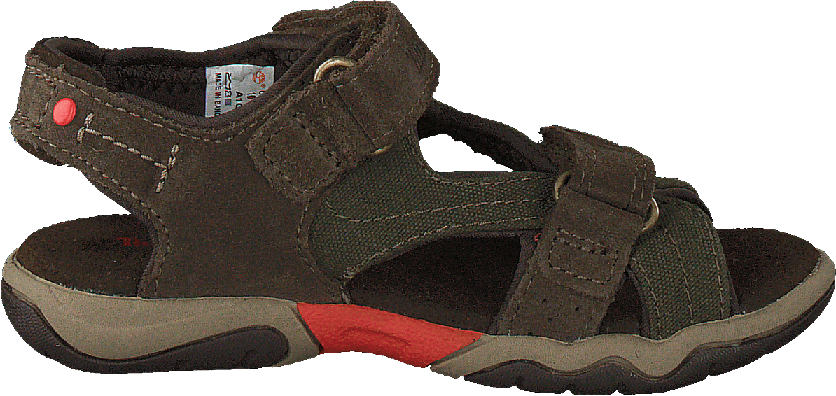 Park Hopper L/f 2-strap Sandal Canteen Suede - Bild 2