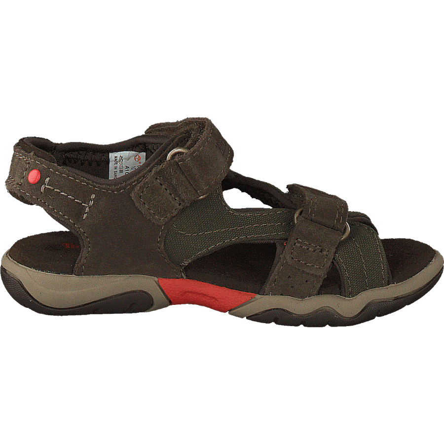 Park Hopper L/f 2-strap Sandal Canteen Suede - Bild 2