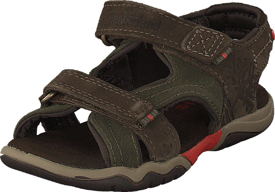 Park Hopper L/f 2-strap Sandal Canteen Suede - Bild 3