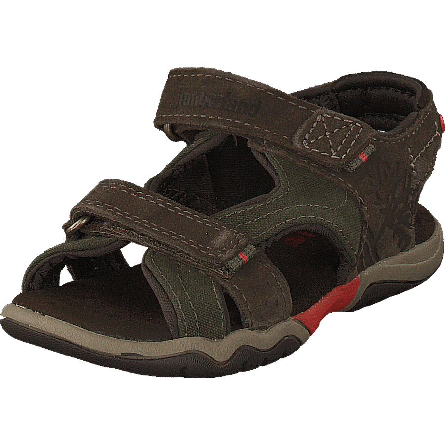 Park Hopper L/f 2-strap Sandal Canteen Suede - Bild 3