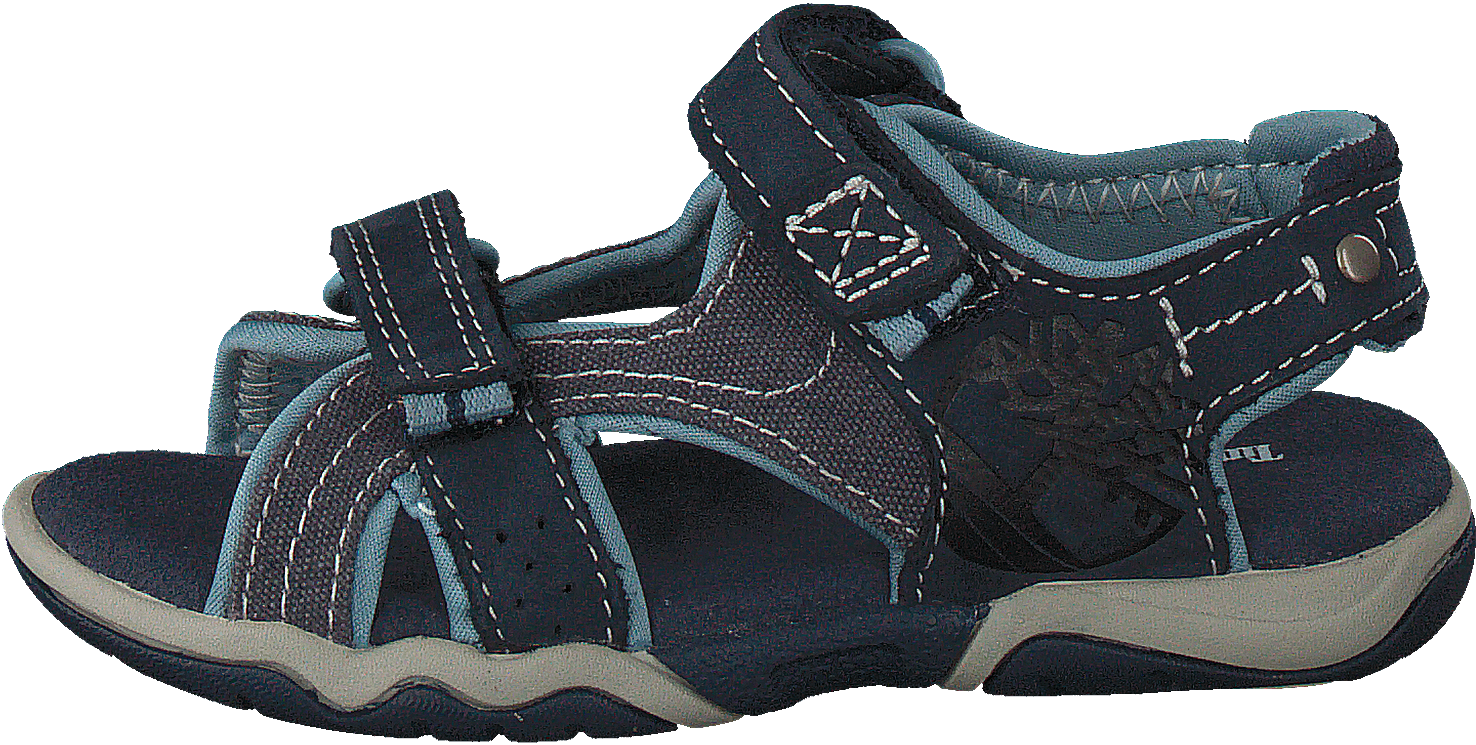 Park Hopper L/f 2-strap Sandal Black Iris, Unisex, Skor, Sandaler och Tofflor, sandaler, Svart, EU 25