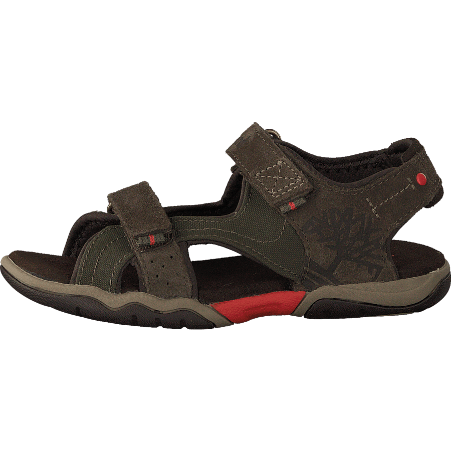 Park Hopper L/f 2-strap Sandal Canteen Suede