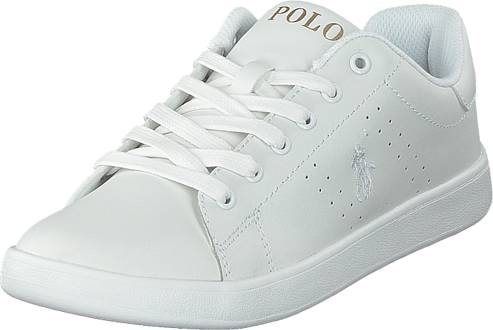 Ralph Lauren Junior - Quilton J White Leather W White Pp Gold