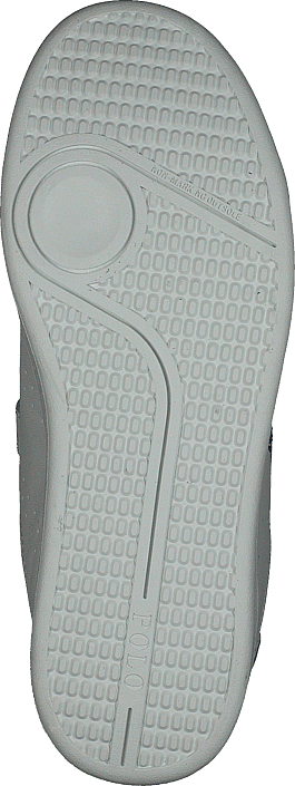 Ralph Lauren Junior - Quilton Ez C White Leather W Royal Pp