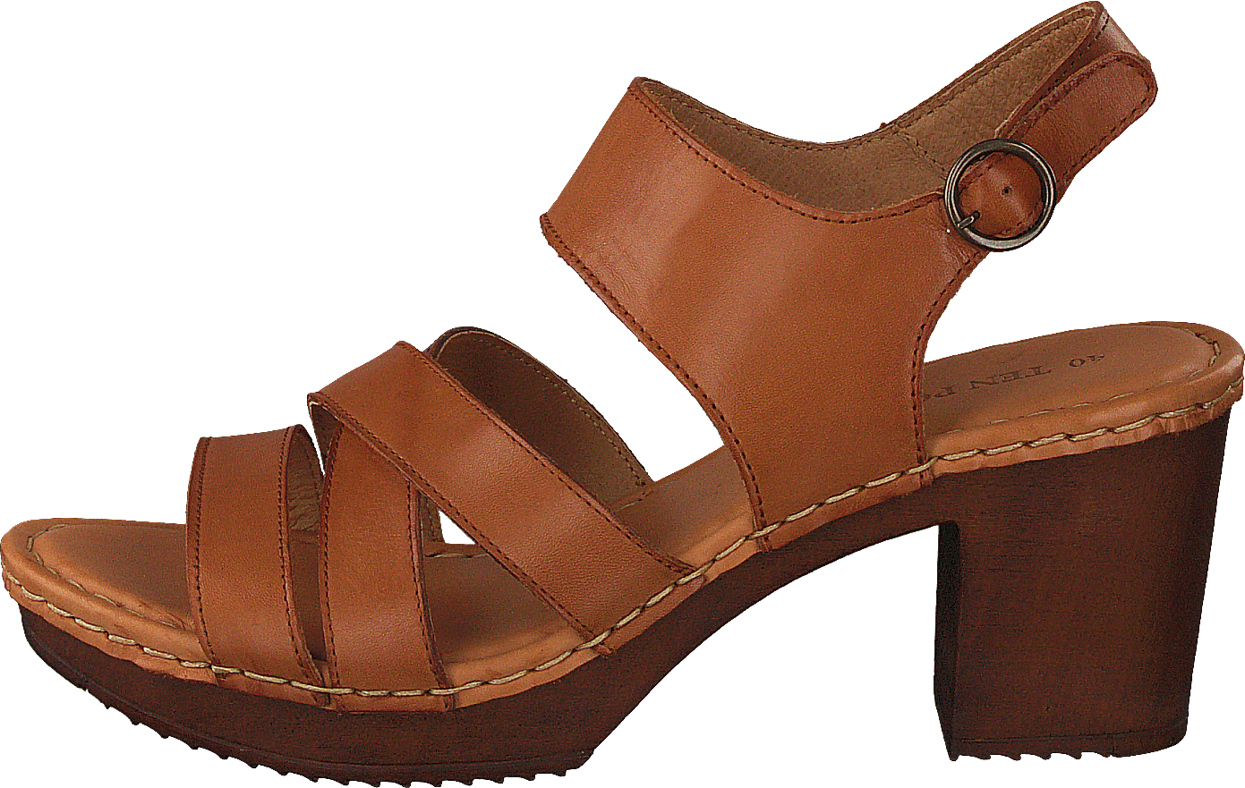 Amelia Cognac, Female, Buty, Buty na obcasie, obcasie, Brązowy, EU 36