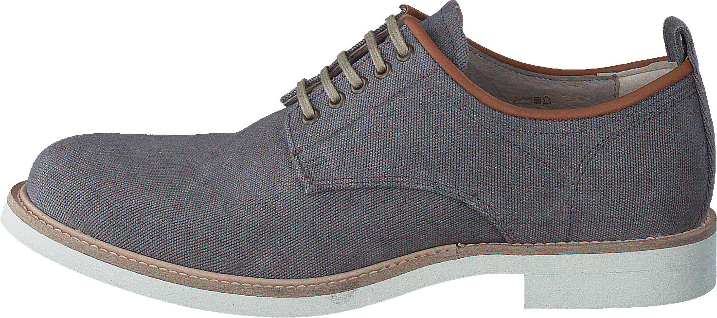 Pitsford Grey Canvas, Male, Obuv, Polobotky, společenské boty, Šedá, EU 44