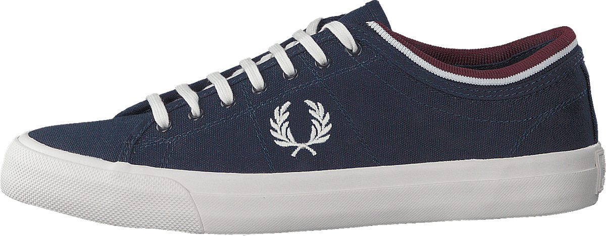 Kendrick Tipped Cuff Canvas Carbon Blue / Snow White