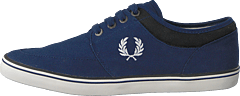 Fred Perry - Stratford Canvas French Navy / Snow White