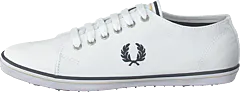Fred Perry - Kingston Twill White / Navy / Natural