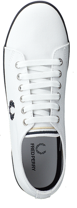 Fred Perry - Kingston Twill White / Navy / Natural