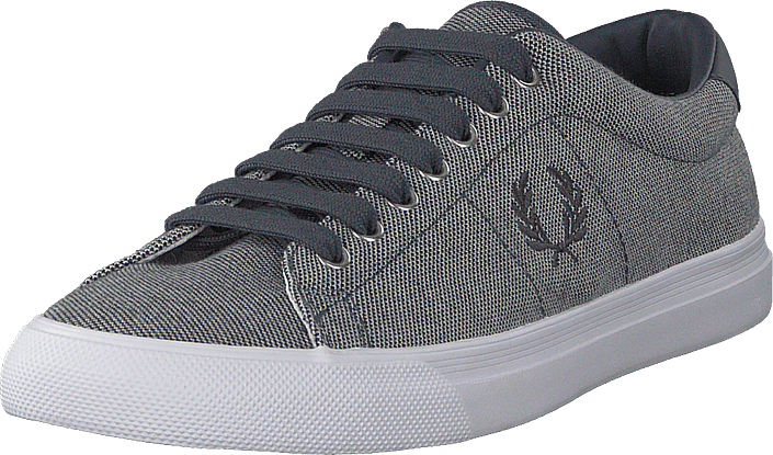 Köp Fred Perry Underspin Pique Graphite Blue Skor Online Köp Fred Perry Baseline Pique 1964 Silver Carbon Blue Skor