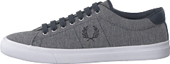 Fred Perry - Underspin Pique Graphite Blue