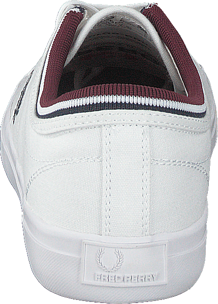 Kendrick Tipped Cuff Canvas White / Navy / Port