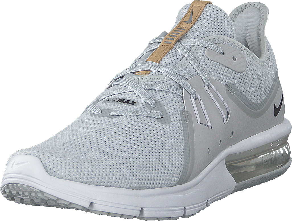 Air Max Sequent Pure Platinum/black-white