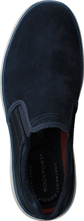 Rockport - Zaden Gore Slip On Navy Lea