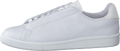 Fred Perry - B721 Premium Hidden Lace White