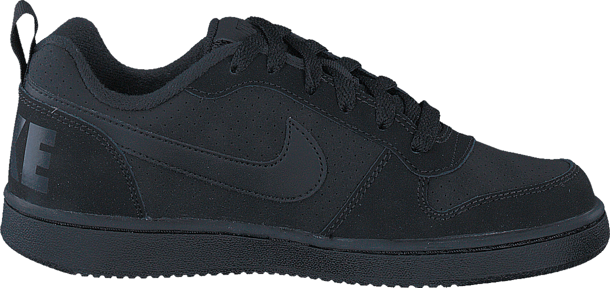 Nike Court Borough Low Gs Black/black-black