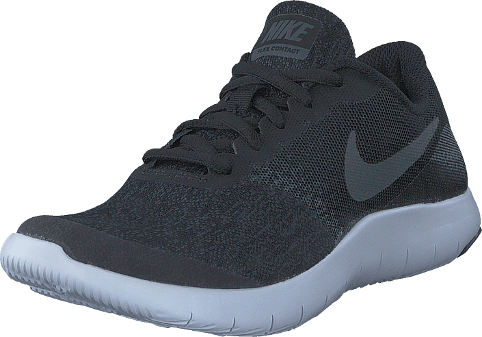 Nike - Nike Flex Contact Gs Black/dk Grey-anthracite-white