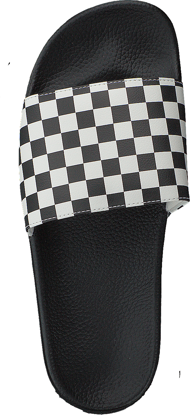 Mn Slide-on Checker White