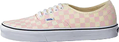 Vans - Ua Authentic Checker Chalk Pink/white