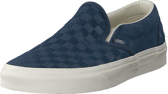 Vans - Ua Classic Slip-on Checker Indigo/marshmallow