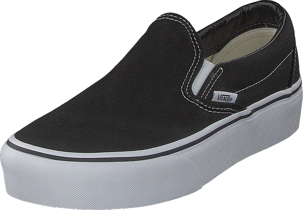 Ua Classic Slip-on Platform Black