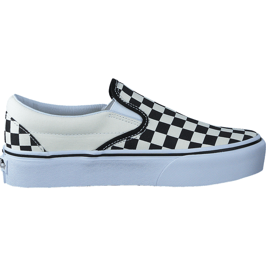 Ua Classic Slip-on Platform Black And White Checker/white - Bild 2