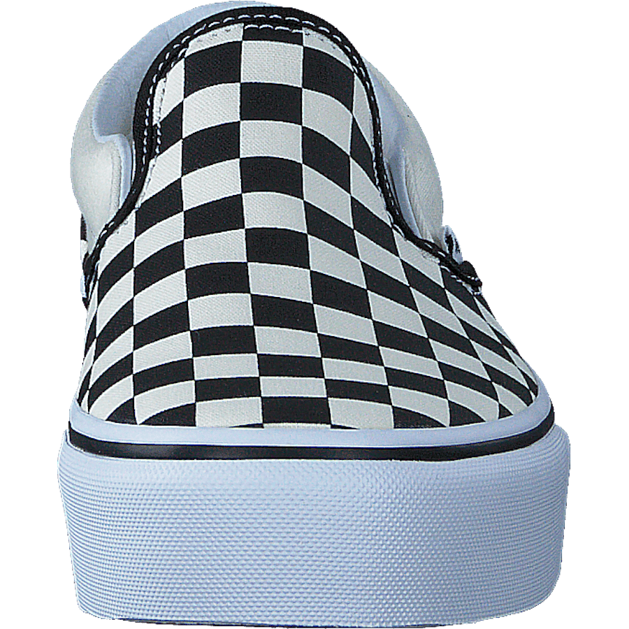 Ua Classic Slip-on Platform Black And White Checker/white - Bild 4