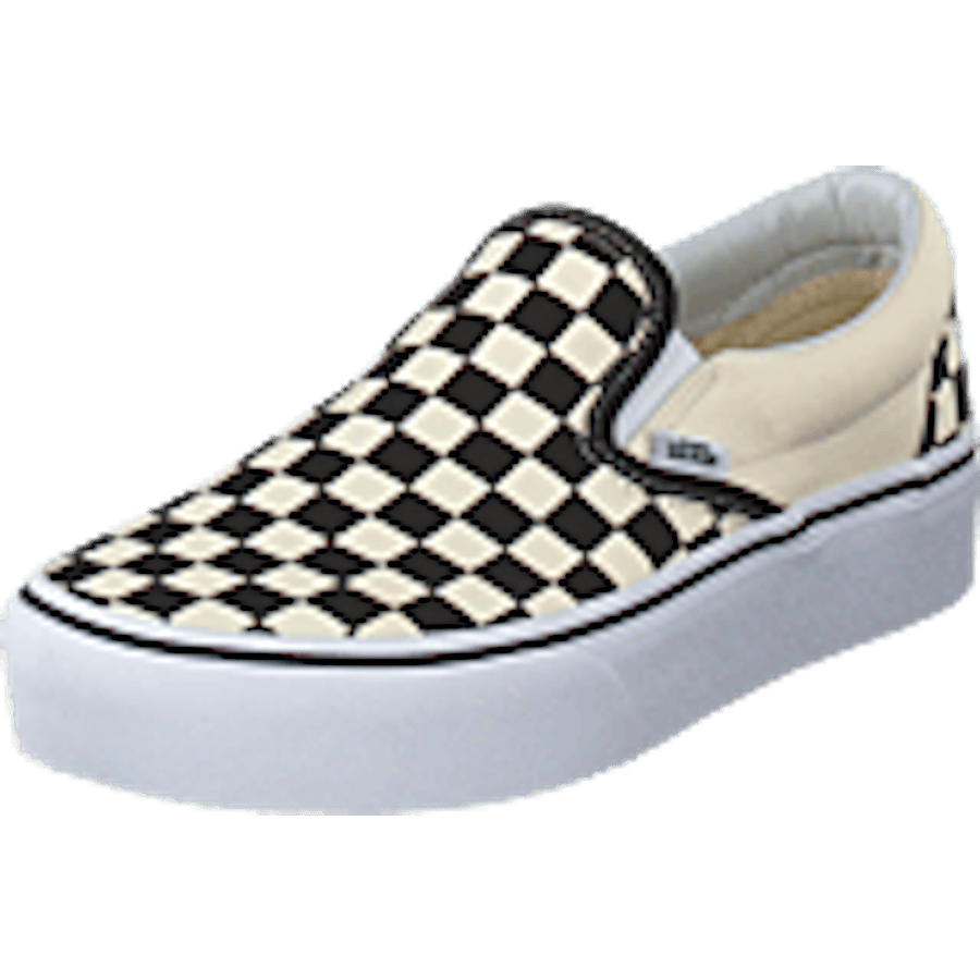 Ua Classic Slip-on Platform Black And White Checker/white - Bild 9