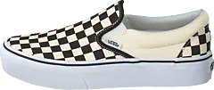 Vans - Ua Classic Slip-on Platform Black And White Checker/white