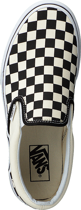 Vans - Ua Classic Slip-on Platform Black And White Checker/white