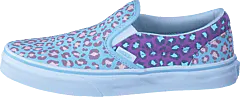 Vans - Uy Classic Slip-on 2-tone Leopard Blue/orchid