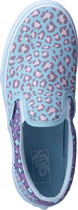 Vans - Uy Classic Slip-on 2-tone Leopard Blue/orchid