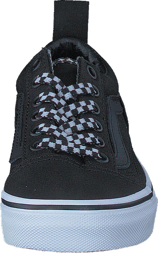 Uy Old Skool Elastic Lace Check Lace Black/true White