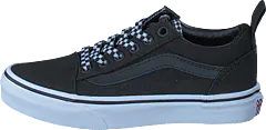 Vans - Uy Old Skool Elastic Lace Check Lace Black/true White