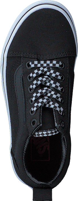 Vans - Uy Old Skool Elastic Lace Check Lace Black/true White