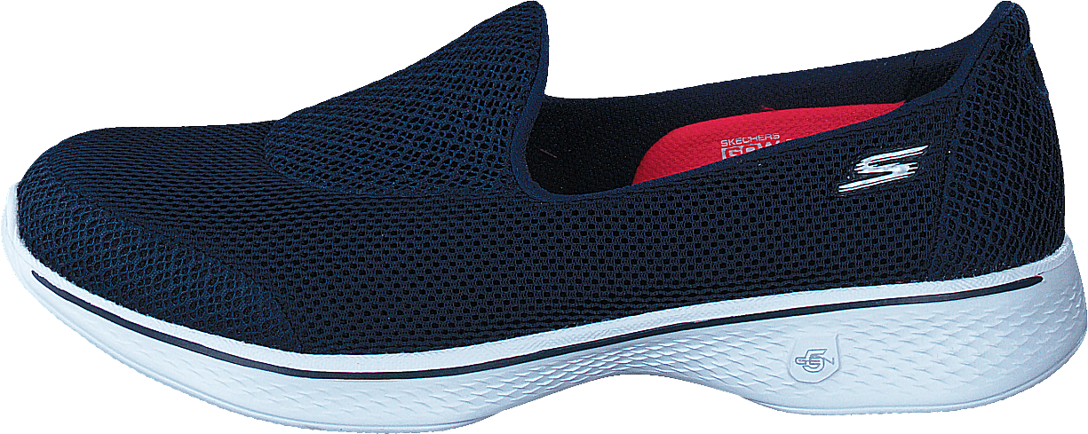 Go Walk 4 Nvw, Female, Schoenen, Lage schoenen, ballerina schoenen, Blauw, EU 39