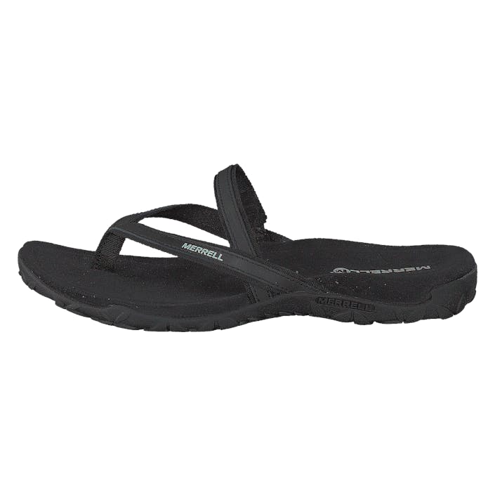 Terran Ari Post Black, Female, Kengät, Sandaalit ja Tohvelit, Sandaalit, Musta, EU 36