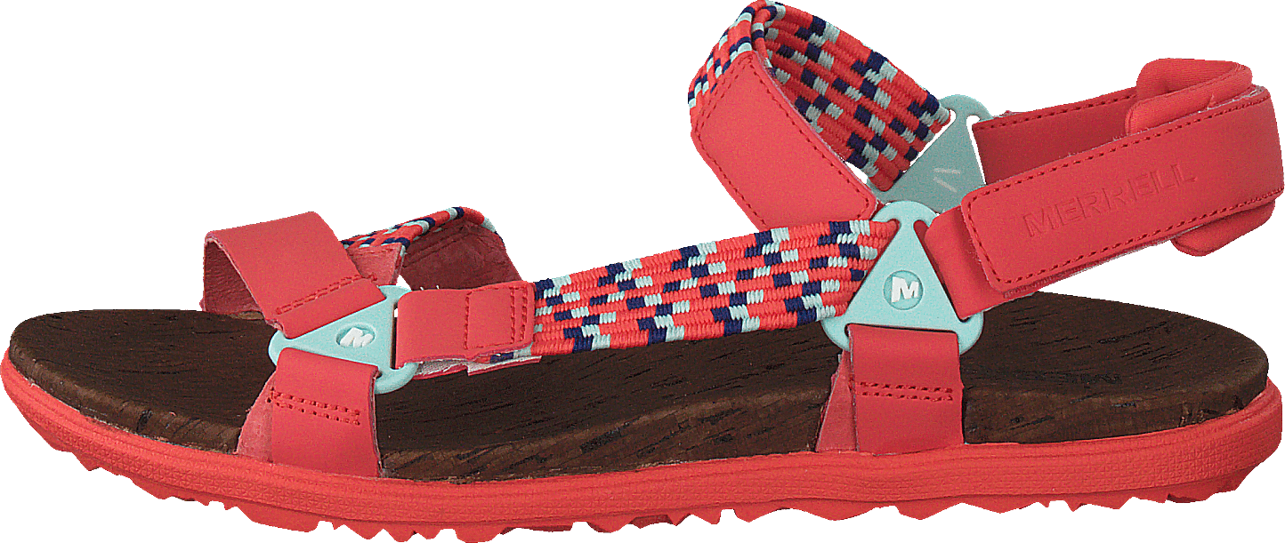 Around Town Sunvue Woven Hot Coral