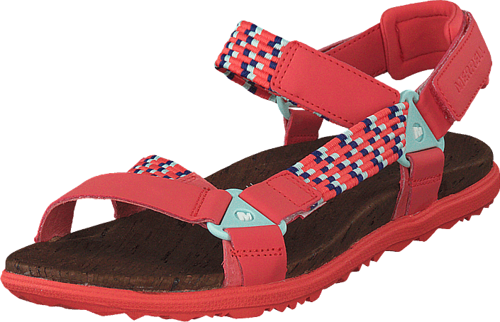 Merrell - Around Town Sunvue Woven Hot Coral