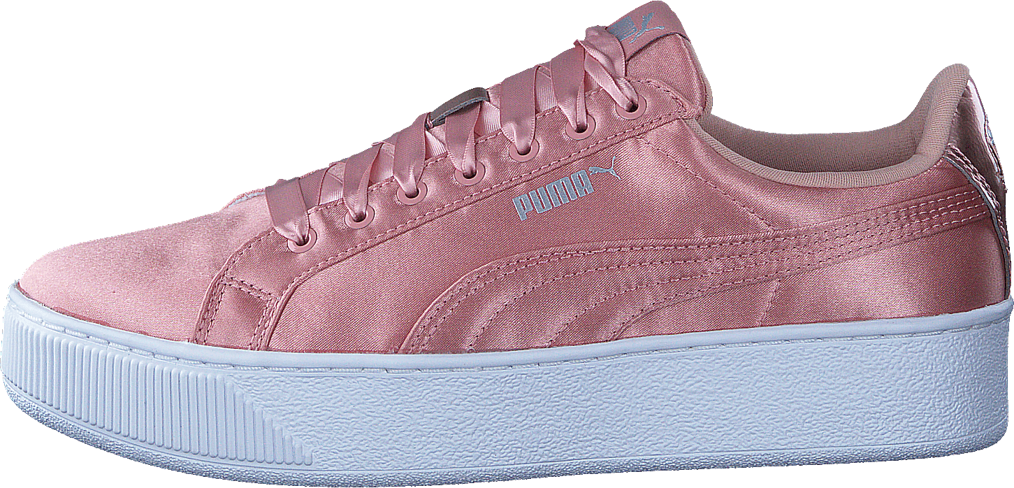 Puma Vikky Platform Ep Peach Beige-peach Beige, Female, Shoes, Trainers, Trainers, Blue/Pink, UK 3,5