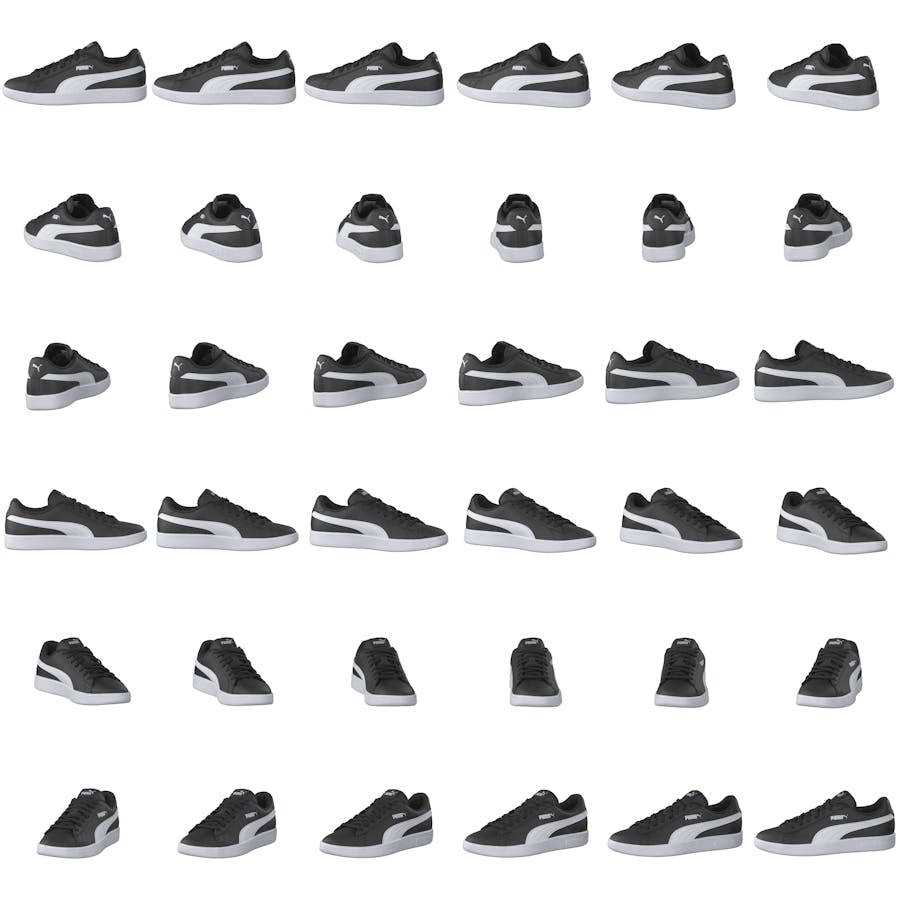 Puma Smash V2 L Puma Black-puma White - Bild 8