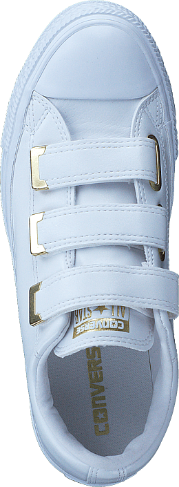 Converse - Chuck Taylor All Star 3v White/white/gold