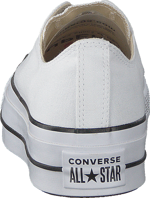 Con qué frecuencia Limpiar el piso condado Chuck Taylor All Star Lift Ox White/black/white | Zapatos para cada ocasión  | Footway